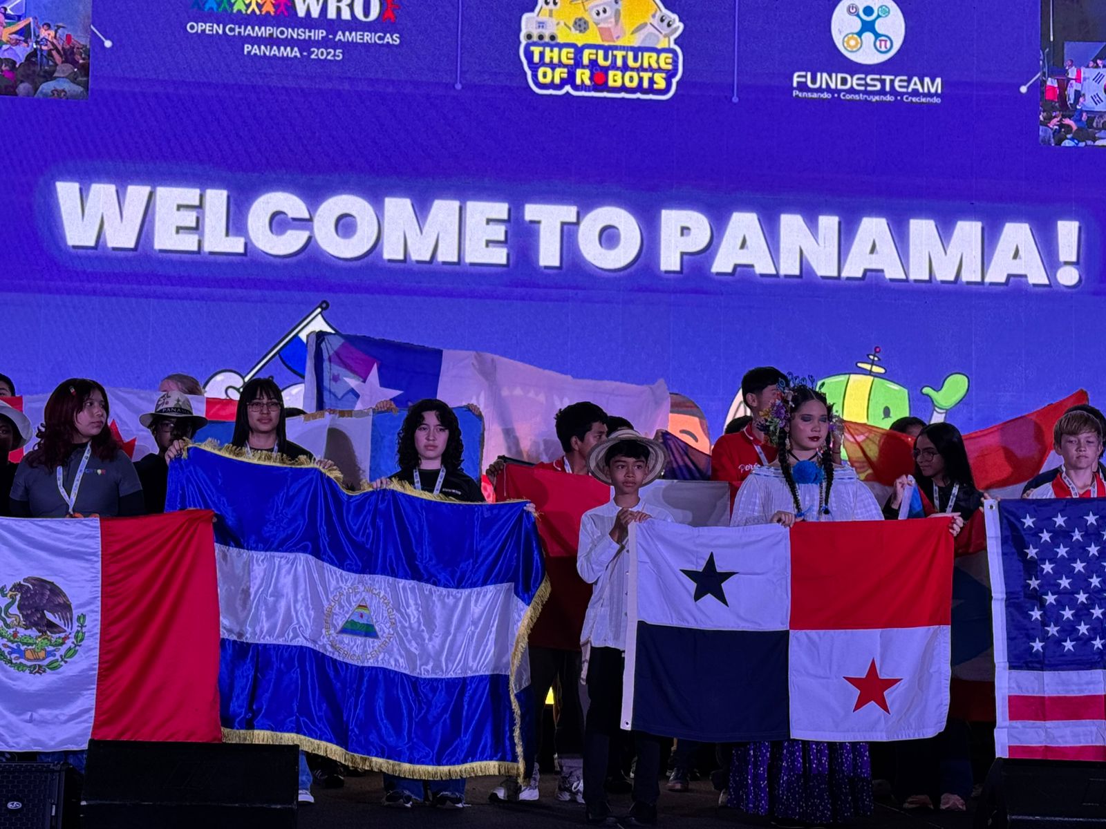 Nicaragua obtiene Top 4 en robótica Open 2025